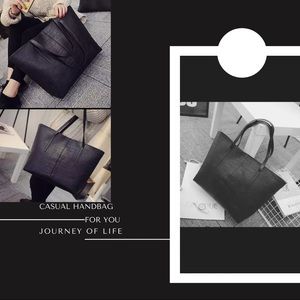 I am selling the handbag on color black new